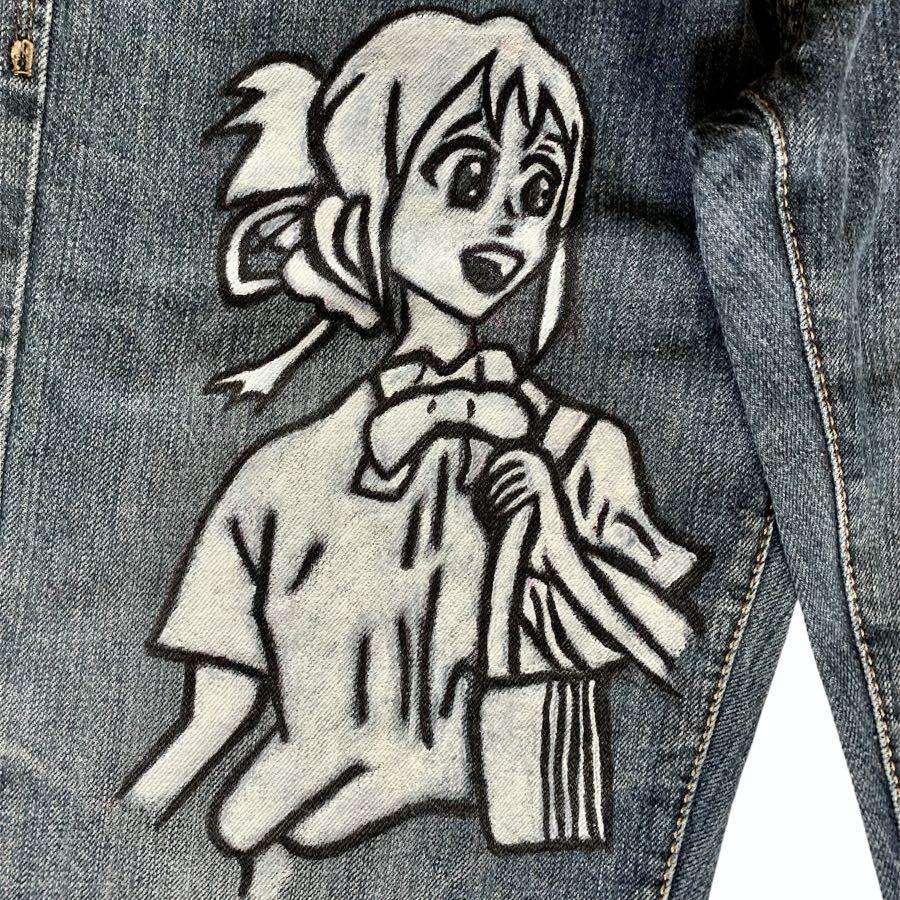 Anime Jeans - Etsy