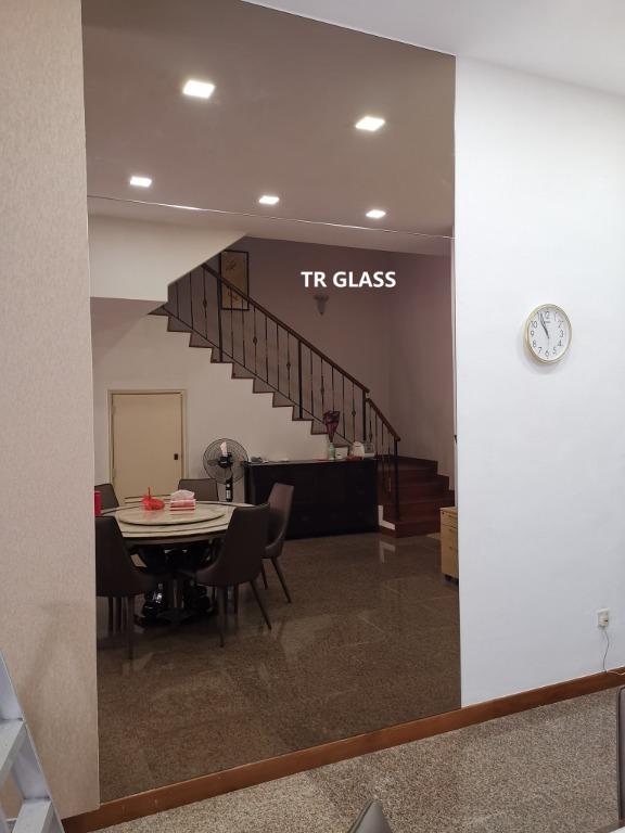 Custom Bronze Wall Mirror Installation, Home Services, Others on Carousell