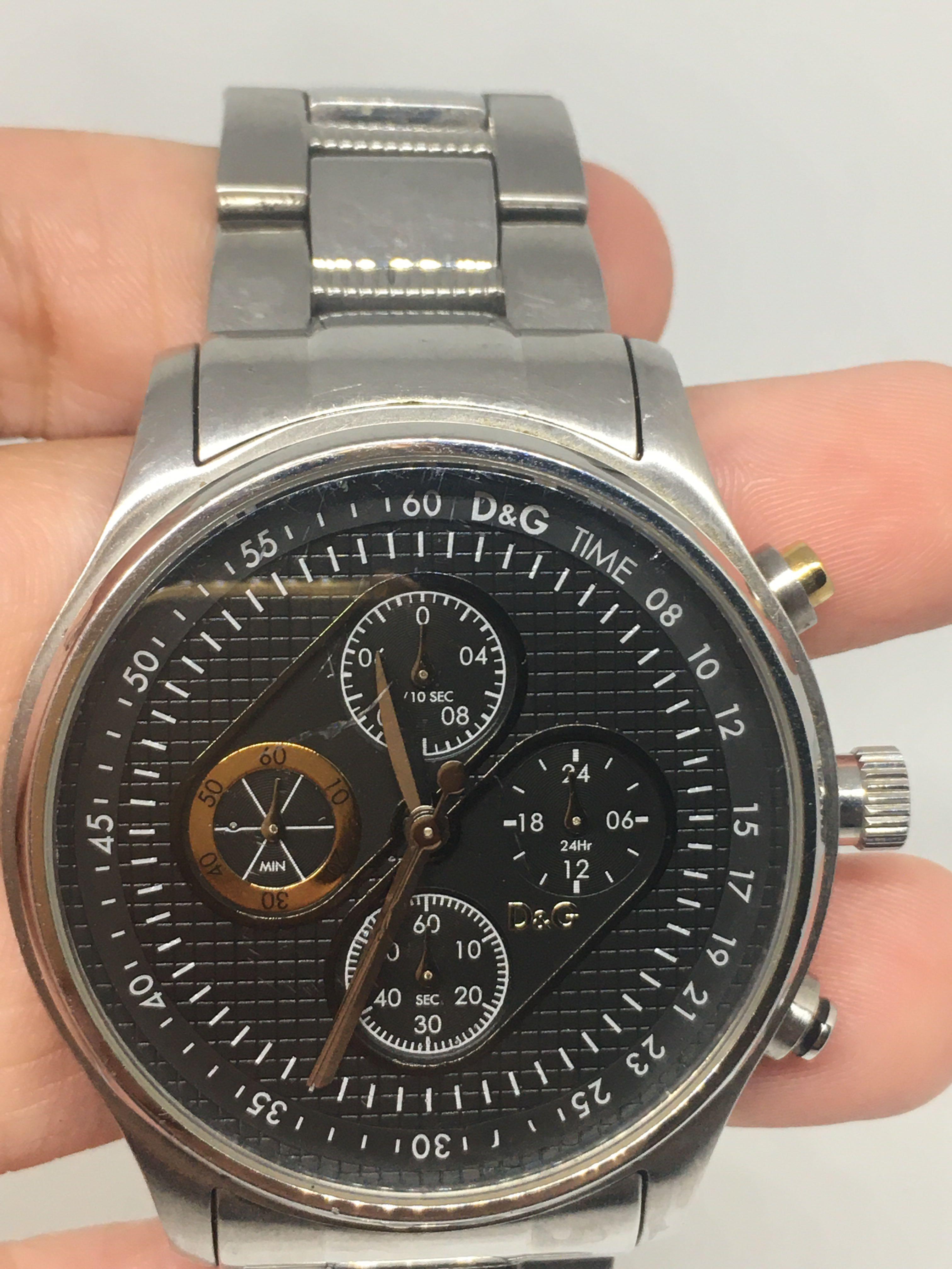DOLCE GABBANA MENTONE MENS WATCH D G DW0430 Men s Fashion