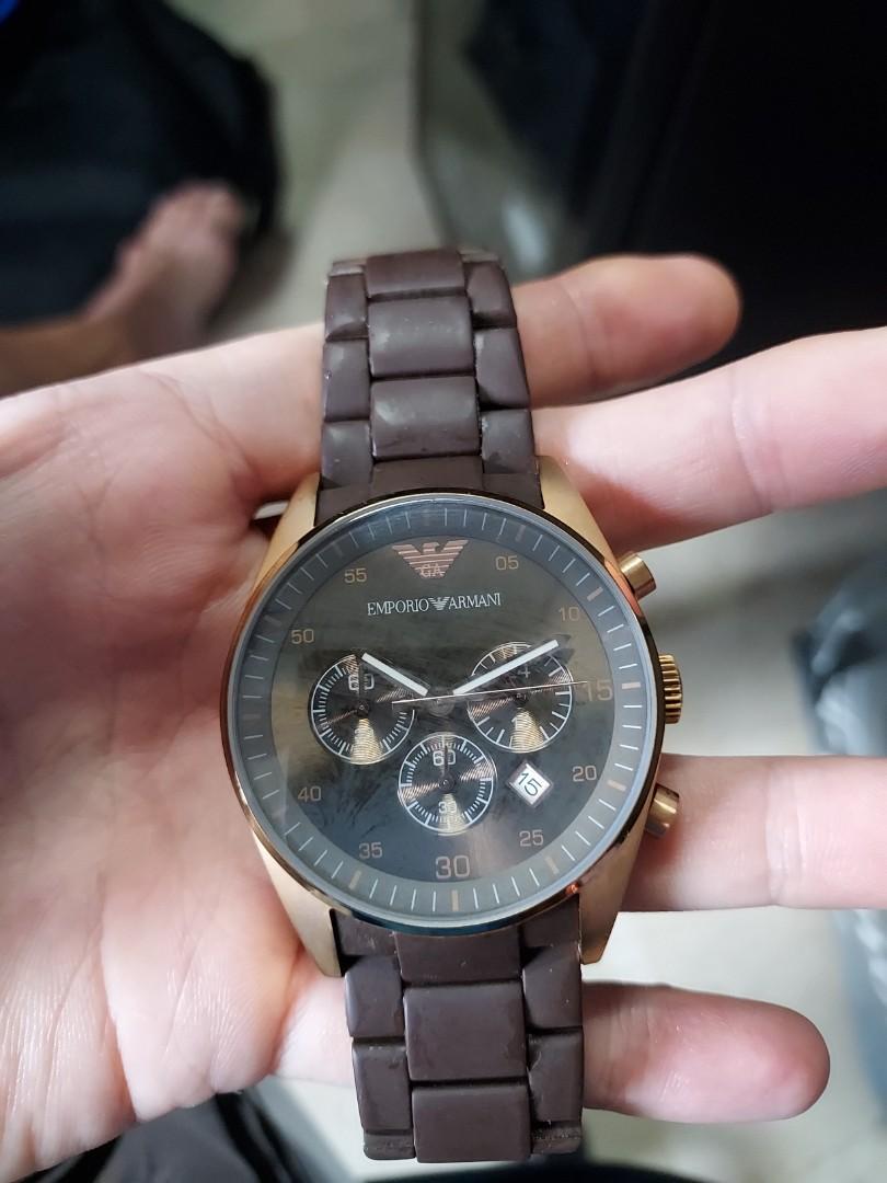 EMPORIO ARMANI WATCH, Luxury, Watches on Carousell