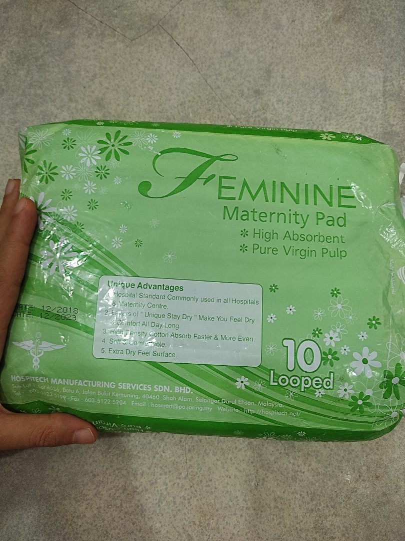 Feminine Maternity Pad Health Nutrition Health Supplements Sports Fitness Nutrition On Carousell