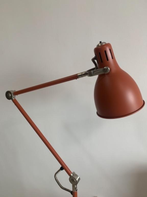 Floor lamp IKEA AROD orange, Furniture & Home Living, Lighting & Fans, Lighting on Carousell