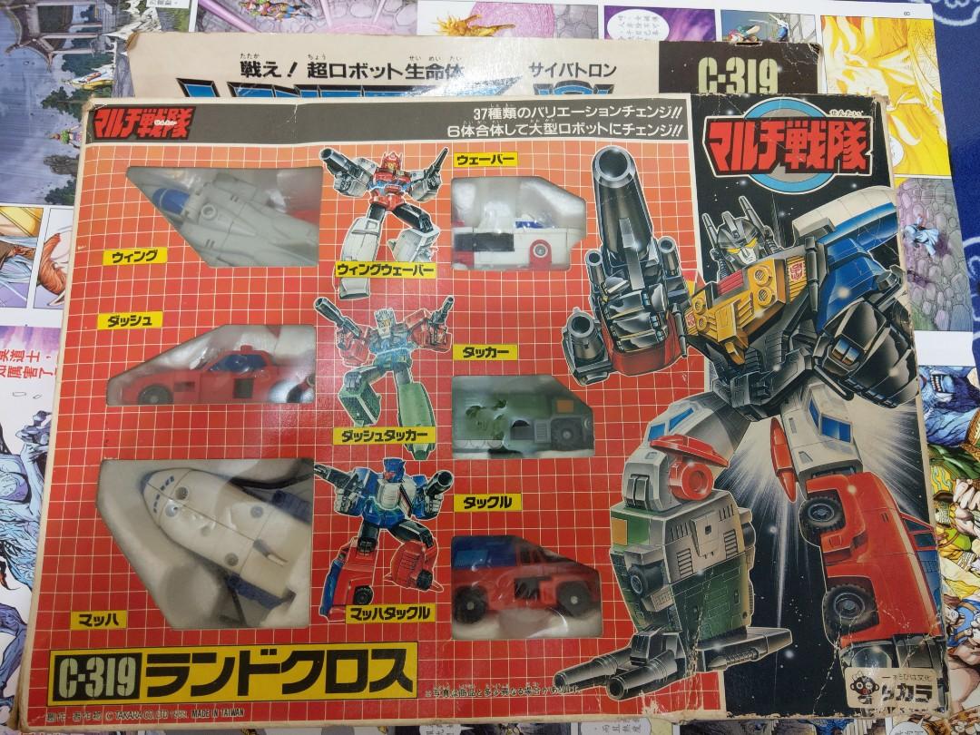 變形金剛G1飛搖翼C-319 Transformers Landcross, 興趣及遊戲, 玩具 