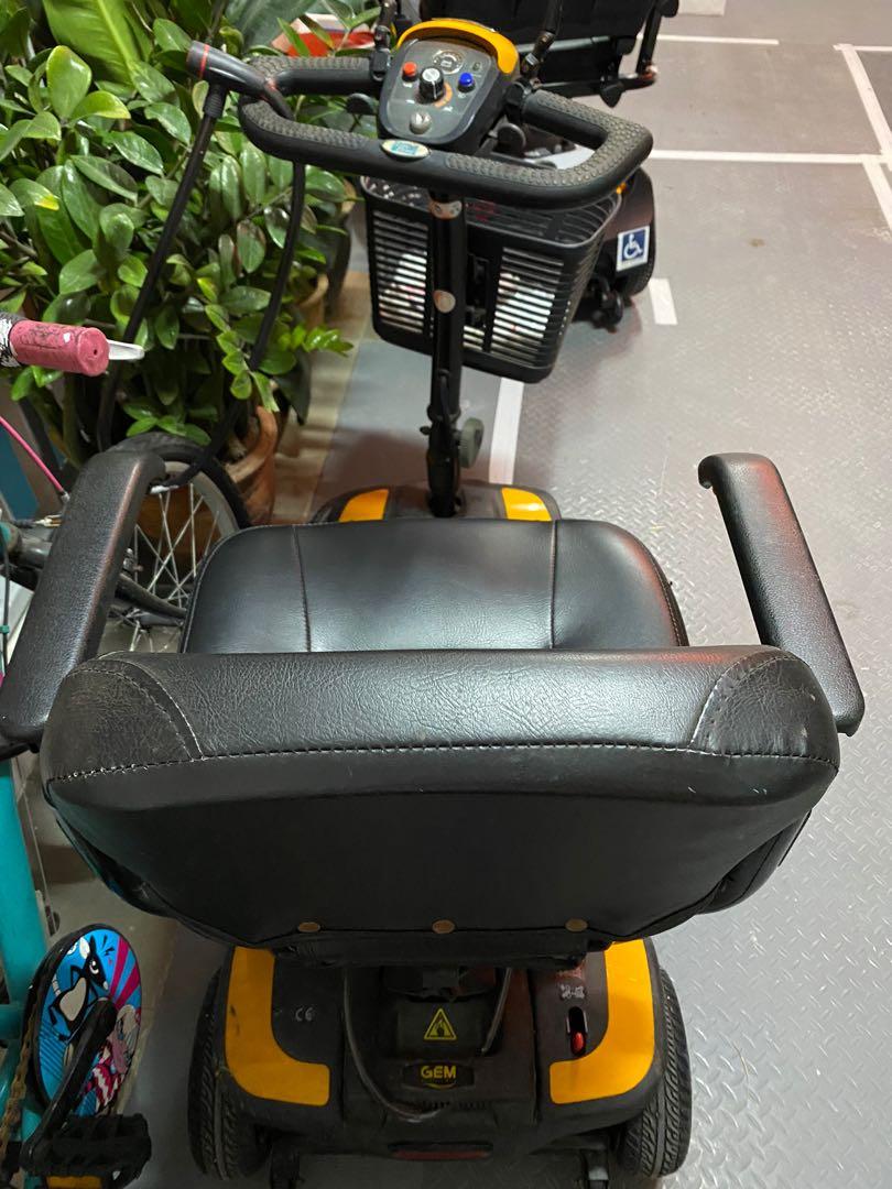 GEM 4 wheel mobility scooter/ motorised wheelchair , Sports Equipment, PMDs, EScooters & E