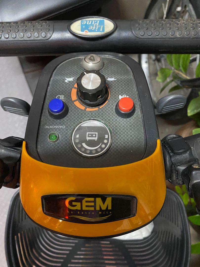 GEM 4 wheel mobility scooter/ motorised wheelchair , Sports Equipment, PMDs, EScooters & E