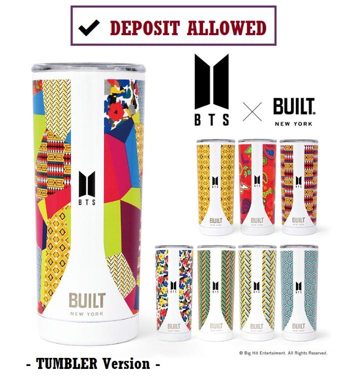 BTS - Built NY x BTS Tumbler (Sugar) - A Must-Have Addition to Your Kpop  Collection