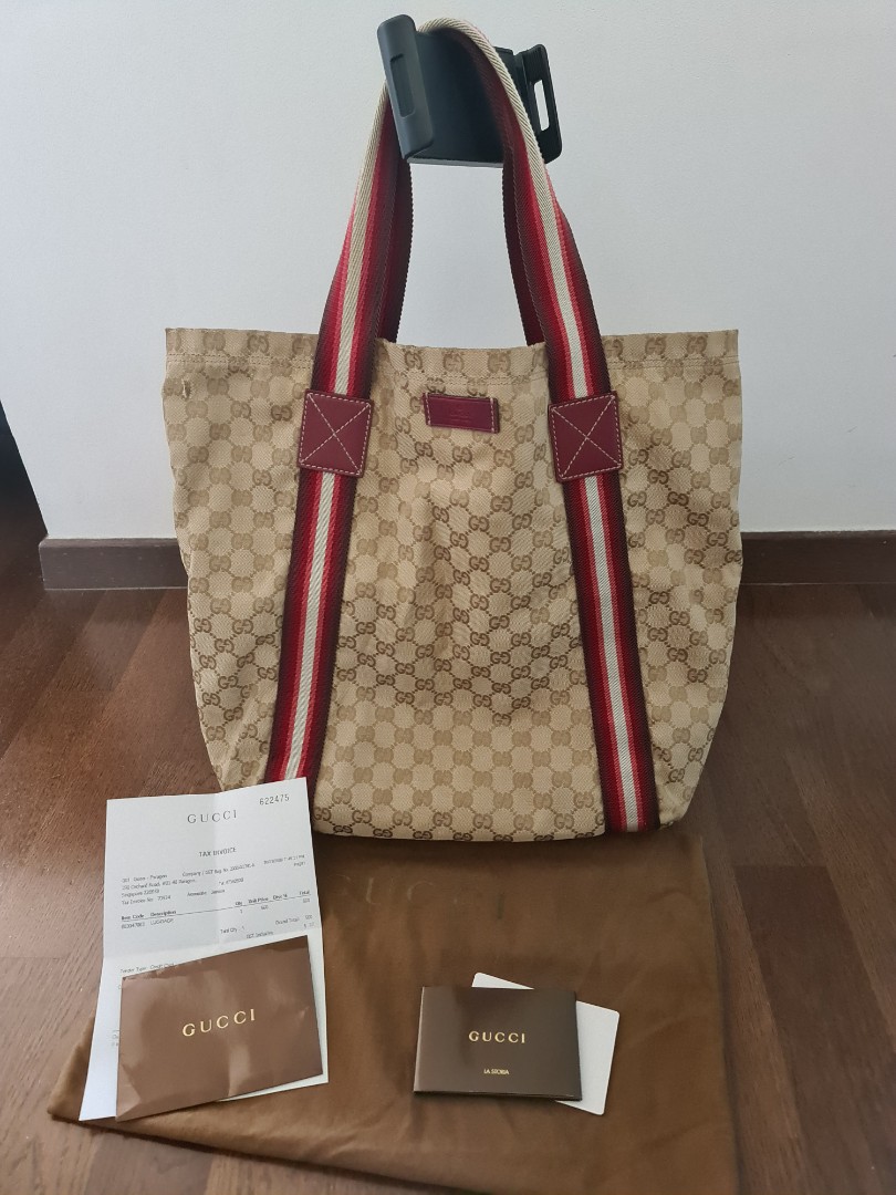 gucci luggage tote