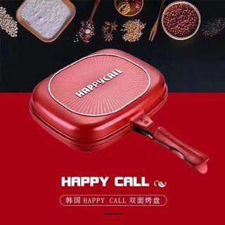 Happycall DOUBLE SIDED GRILL FRYING PAN  NON STICK PAN