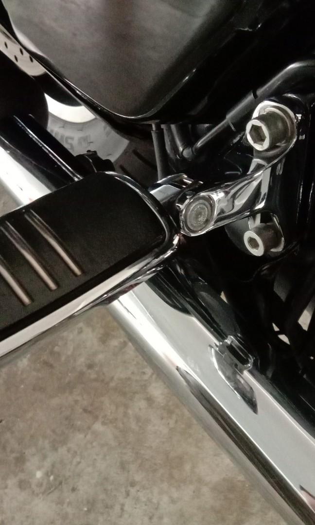Harley foot peg, Motorcycles, Motorcycle Accessories on Carousell