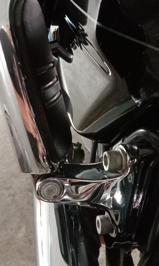 Harley foot peg, Motorcycles, Motorcycle Accessories on Carousell