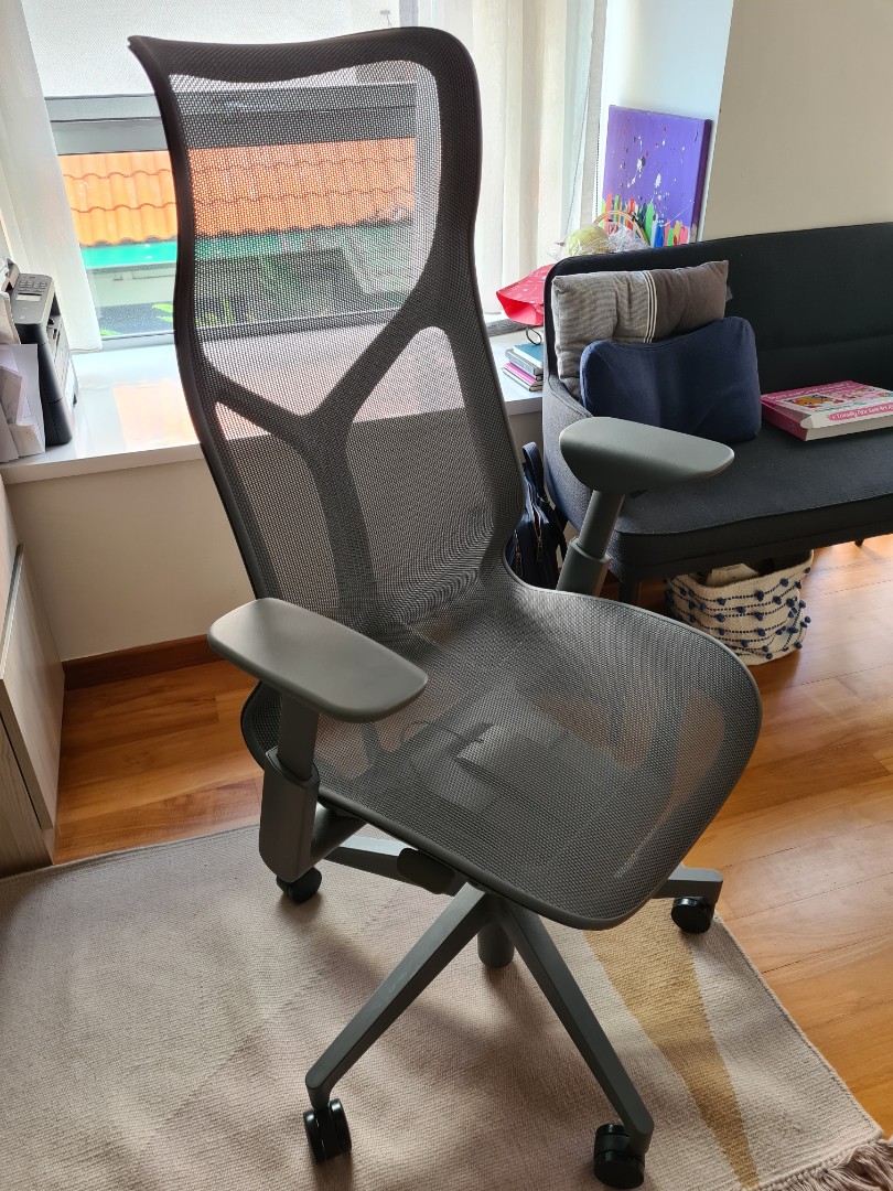 Herman miller cosm headrest clearance