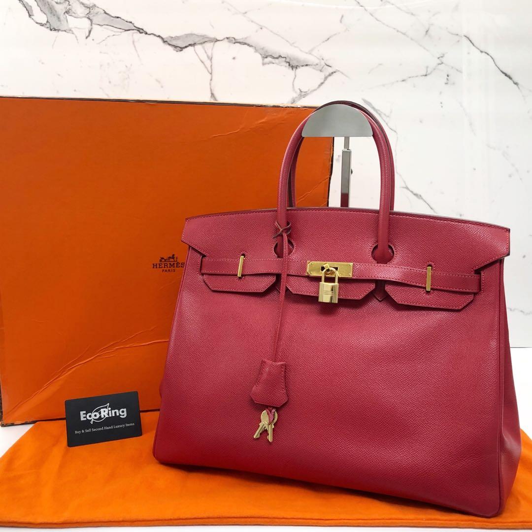Hermes Kelly 25 Handbag Q5 Rouge Casaque Epsom GHW