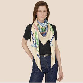 Hermes Silk Scarf