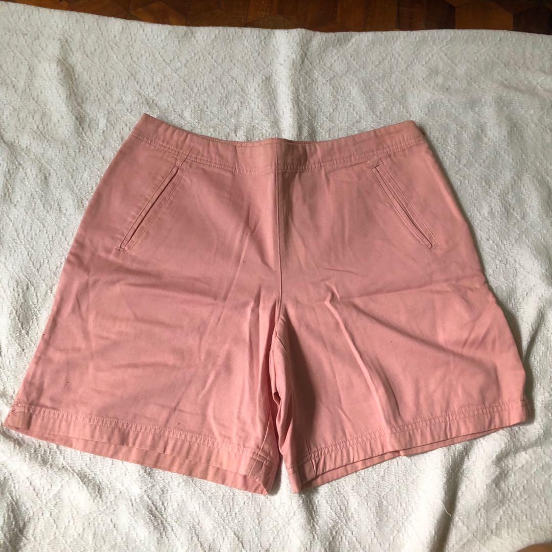 pink golf shorts