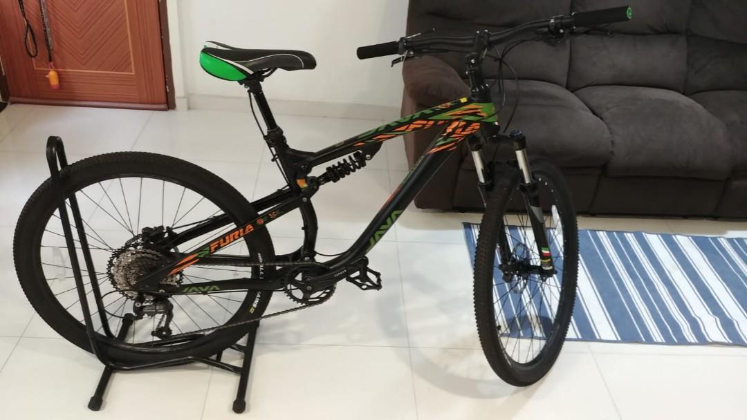 Java Furia Full Suspension 9 Speed Shimano Altus 27.5