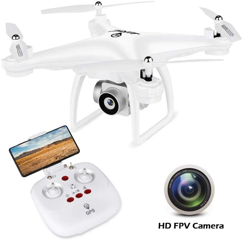 Wifi APP FPV Wide-Angle RC Drone Quadcopter 1080P HD Camera H68G Altitude Hold 