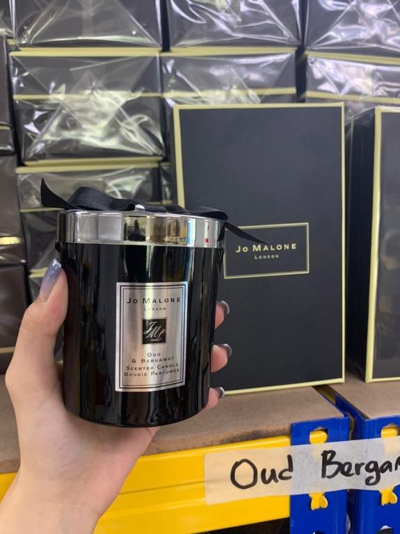 Jo malone oud hotsell and bergamot candle review