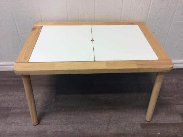 Kids Play Table with Trays Organizer (Category: Tables & Sets) located in Manila. Submitted by affordshopz (Listing ID 1100866356, Image 2). Description: SALE SALE ACTUAL PICTURE POSTED Set Includes: Sensory Table with cover 2 pcs white trays Table size: 45*40*50 cm Material: Solid pine Wood packaging size: 57*16*41 cm volumetric weight: 11 kg ps: CHAIR NOT INCLUDED 𝕄𝕠𝕣𝕖 𝕒𝕗𝕗𝕠𝕣𝕕𝕒𝕓𝕝𝕖 𝕒𝕟𝕕 𝕢𝕦𝕒𝕝𝕚𝕥𝕪 𝕚𝕥𝕖𝕞𝕤? 𝑽𝒊𝒔𝒊𝒕 𝒂𝒇𝒇
