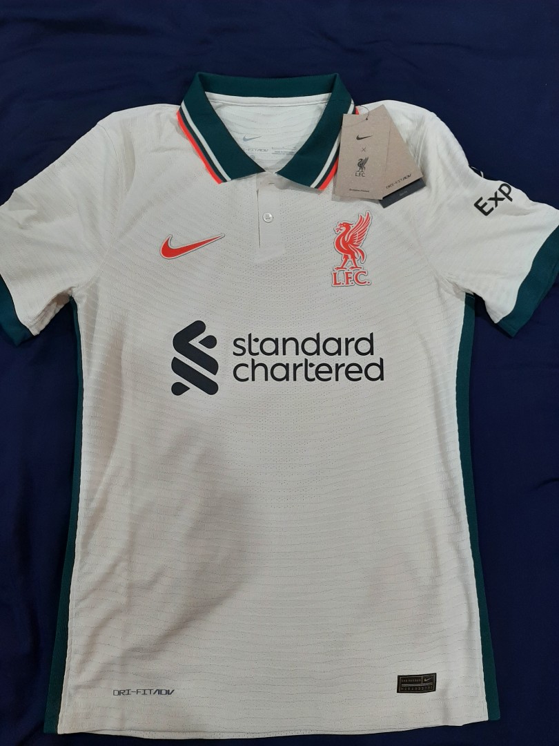 Liverpool 21 22 Away Kit Authentic Player version BNWT Men s