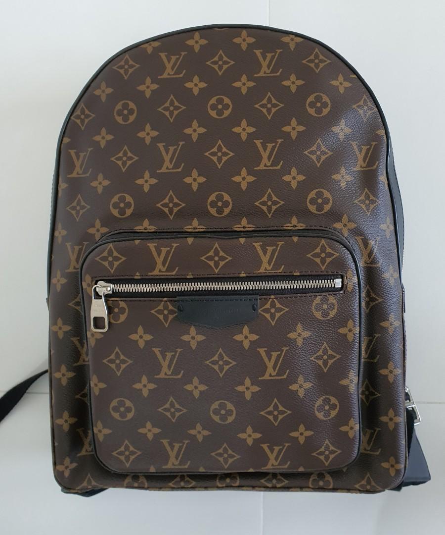 Louis Vuitton Josh Backpack Monogram Macassar, Men's Fashion, Bags,  Backpacks on Carousell