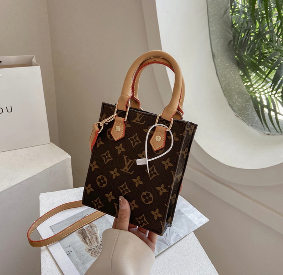 Louis Vuitton Le Petit Sac Plat Mini Tote, Luxury, Bags & Wallets