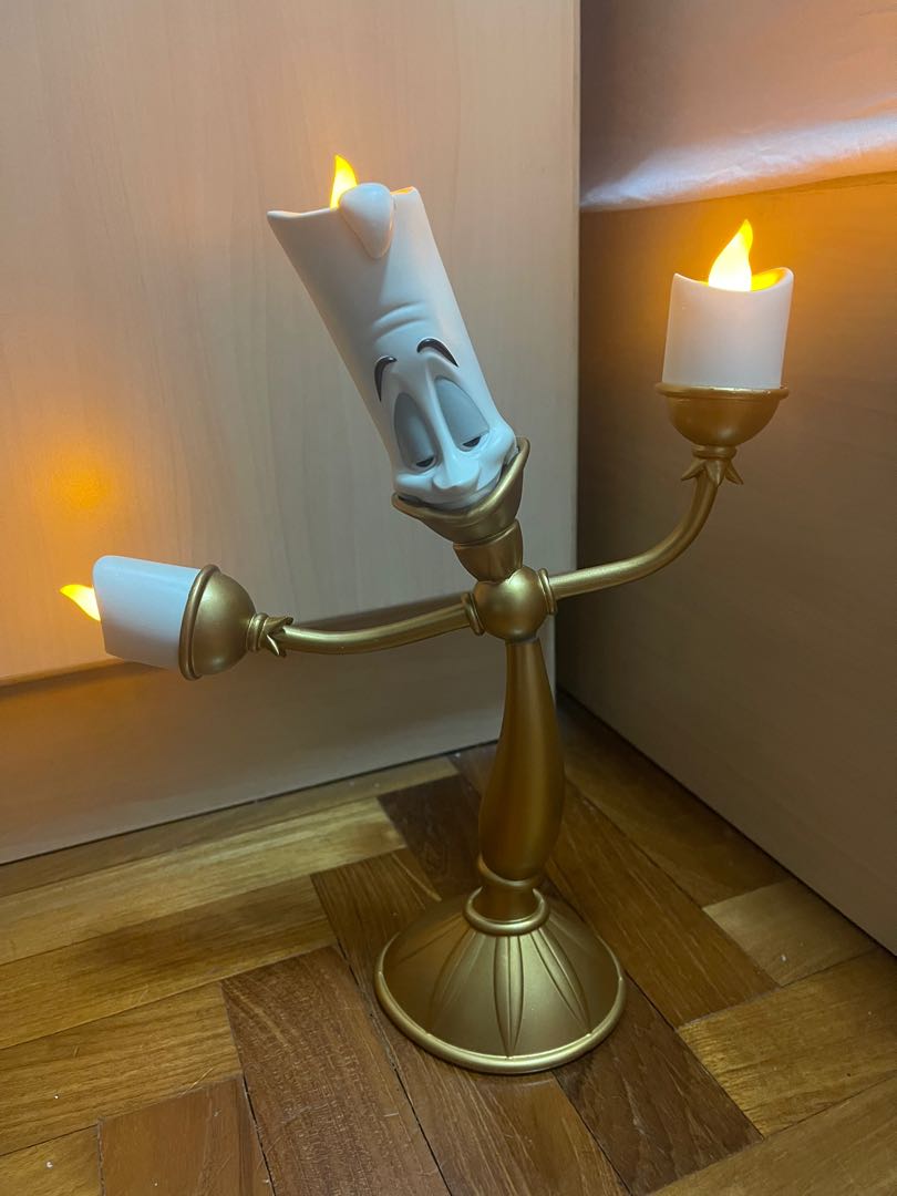 Lumiere light up figurine, Hobbies & Toys, Memorabilia & Collectibles