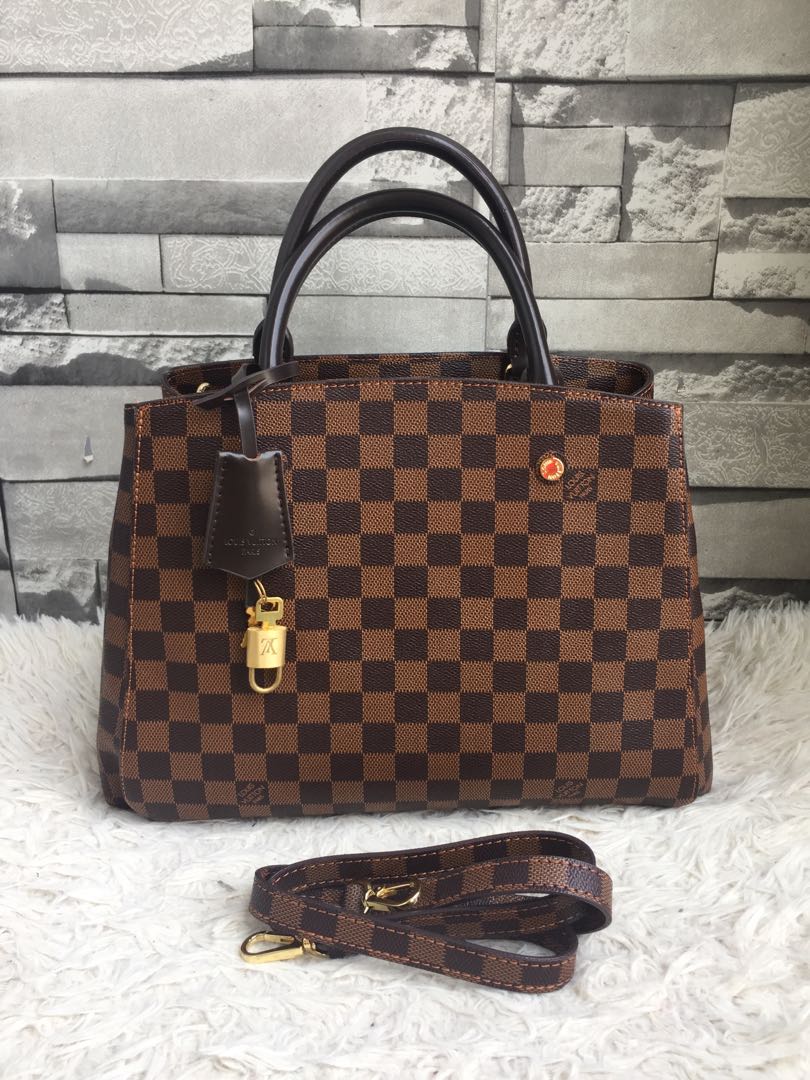 LV Montaigne damier, Luxury, Bags & Wallets on Carousell