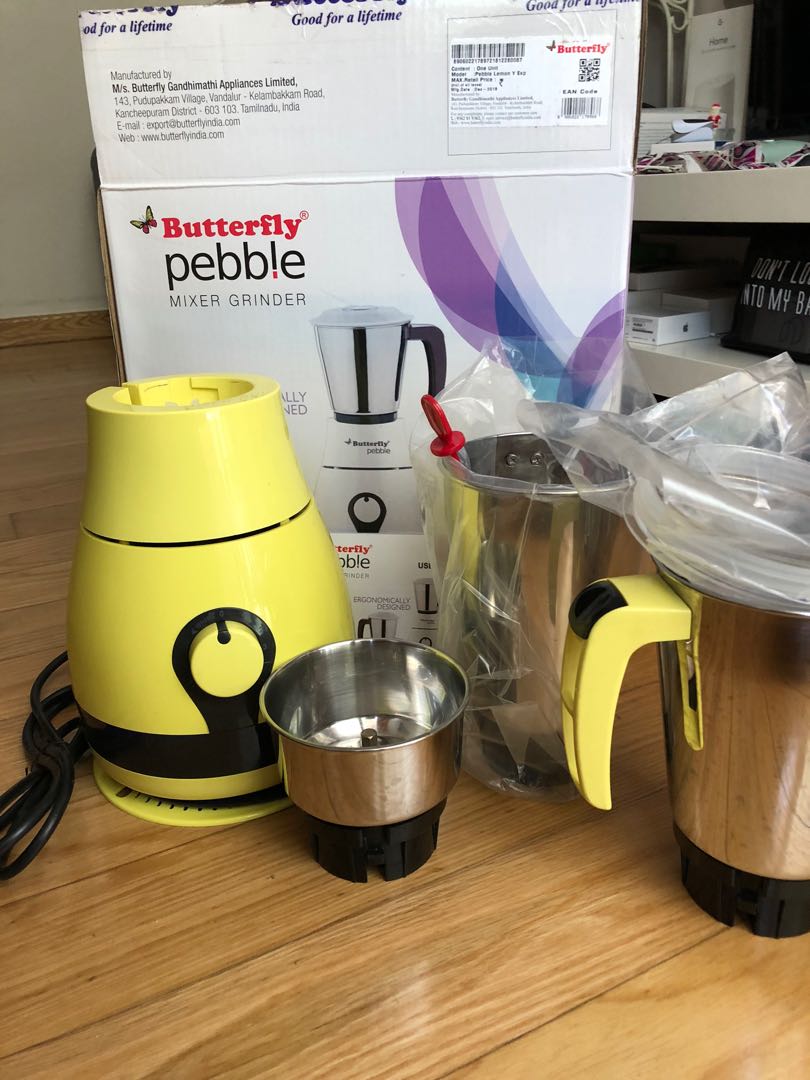 Butterfly pebble shop mixer grinder