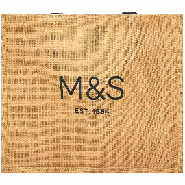 M&s jute shopping bag sales