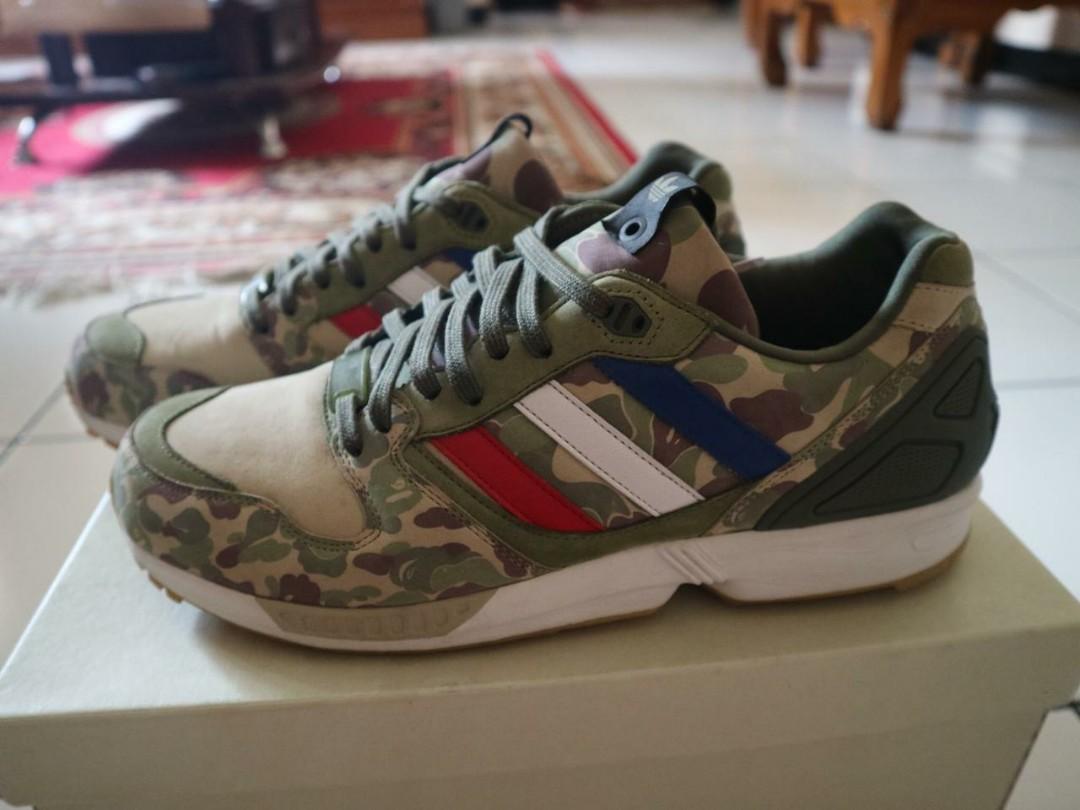 Adidas zx 5000 top undftd x bape camo