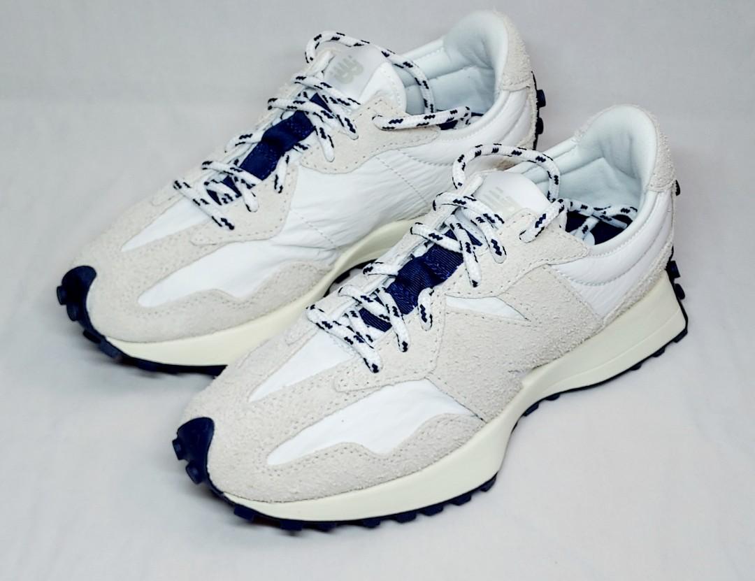 全新）New Balance MS327RF1 Moonbeam White 月光白, 女裝, 鞋, 拖鞋