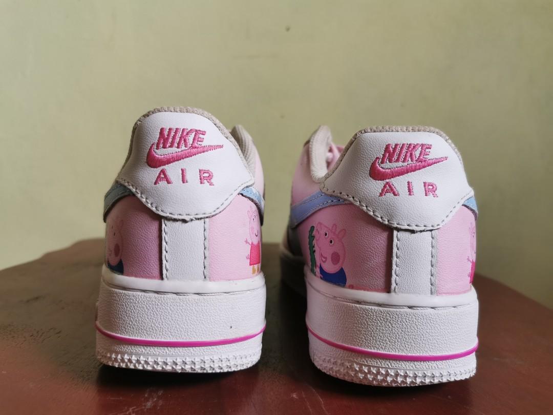 Nike Air Force 1 Peppa Pig Nearly New & Negotiable Price