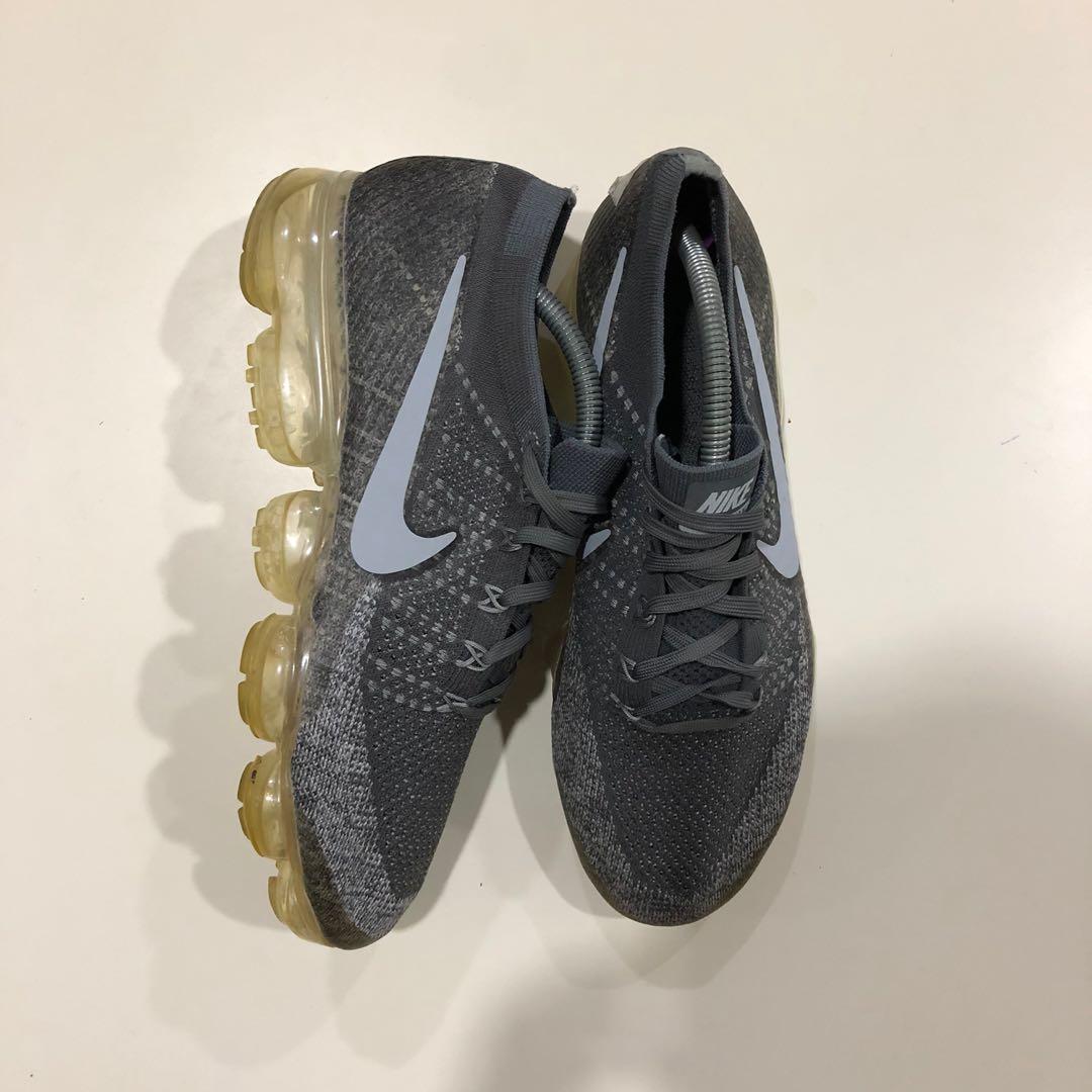 NIKE AIR VAPORMAX FLYKNIT ASPHALT GREY WHITE Men s Fashion