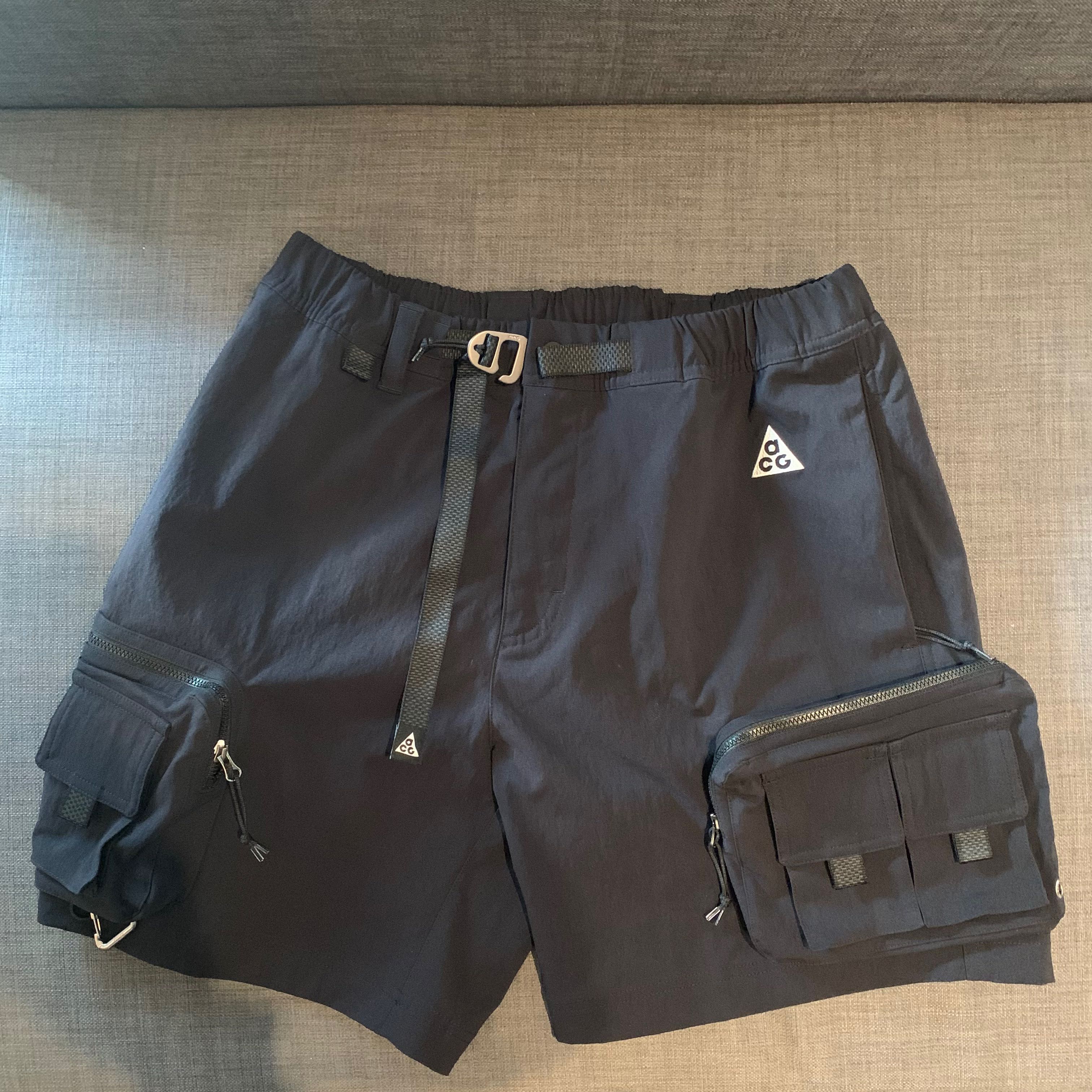 Nike Lab Acg Cargo Shorts Size L Bnds Men S Fashion Bottoms Shorts On Carousell
