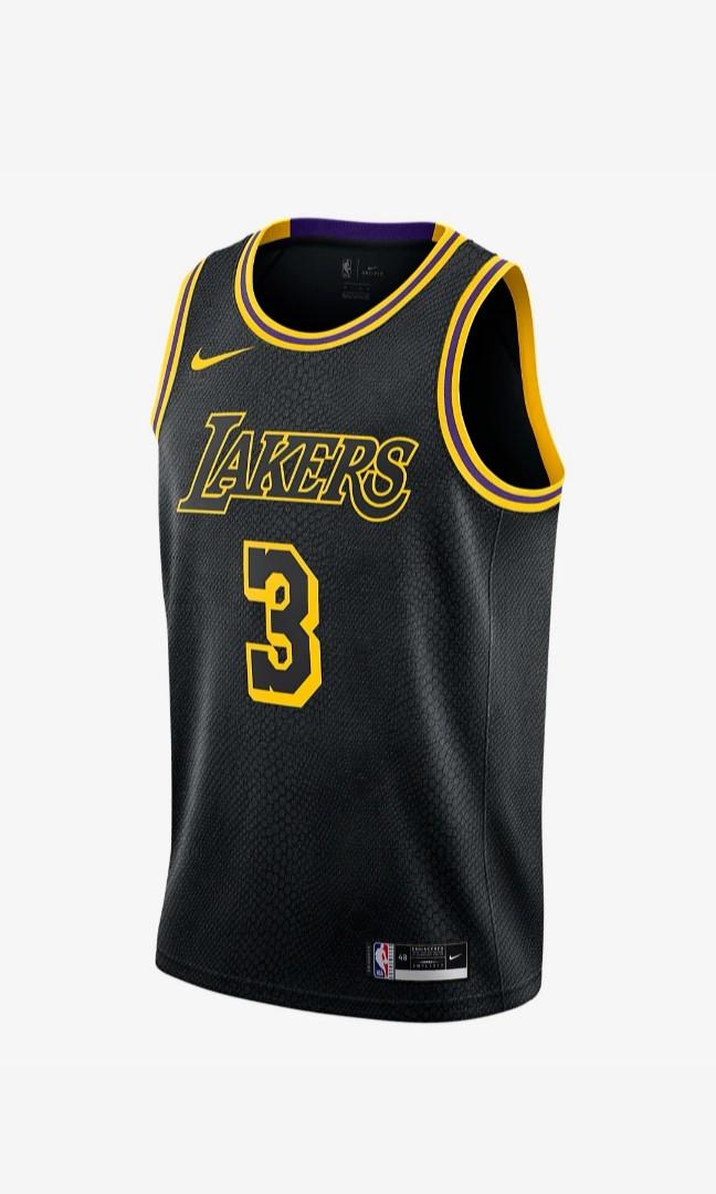 Nike NBA Black Mamba Anthony Davis Los Angeles Lakers Swingman