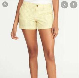 Old Navy gingham shorts