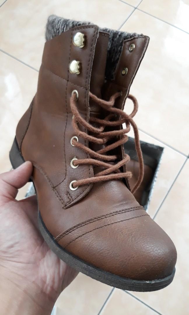 PAYLESS shoe source BOOTS THACHER COGNAC Women s Fashion