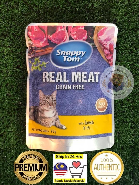 READY STOCK】 In Malaysia #Snappy Tom Cat Wet Food / Makanan 