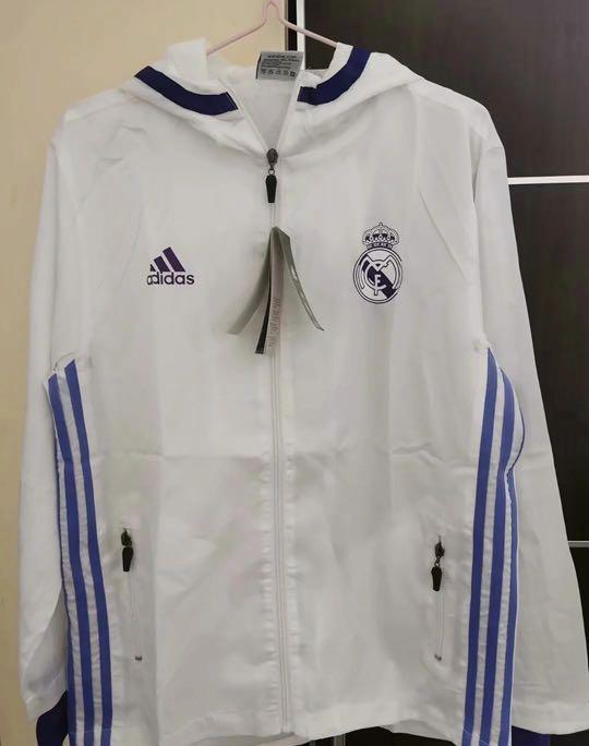 Real madrid sales windbreaker jacket