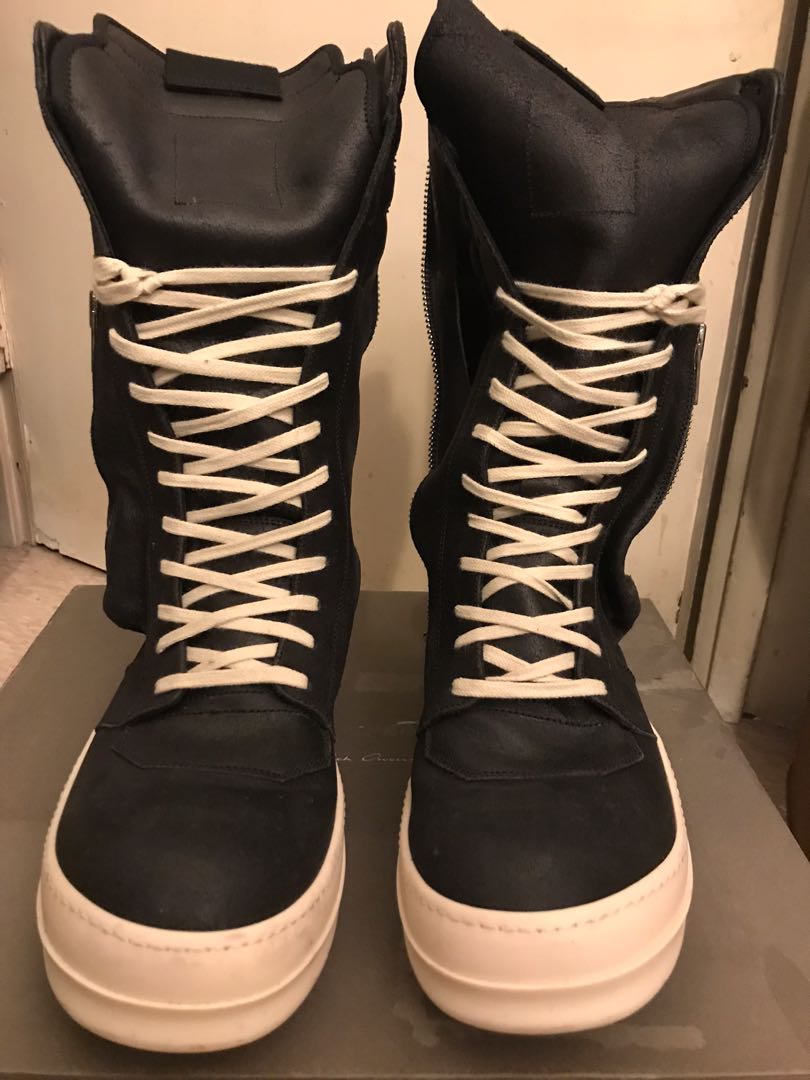 Rick Owens Cargo Basket, 男裝, 鞋, 西裝鞋- Carousell