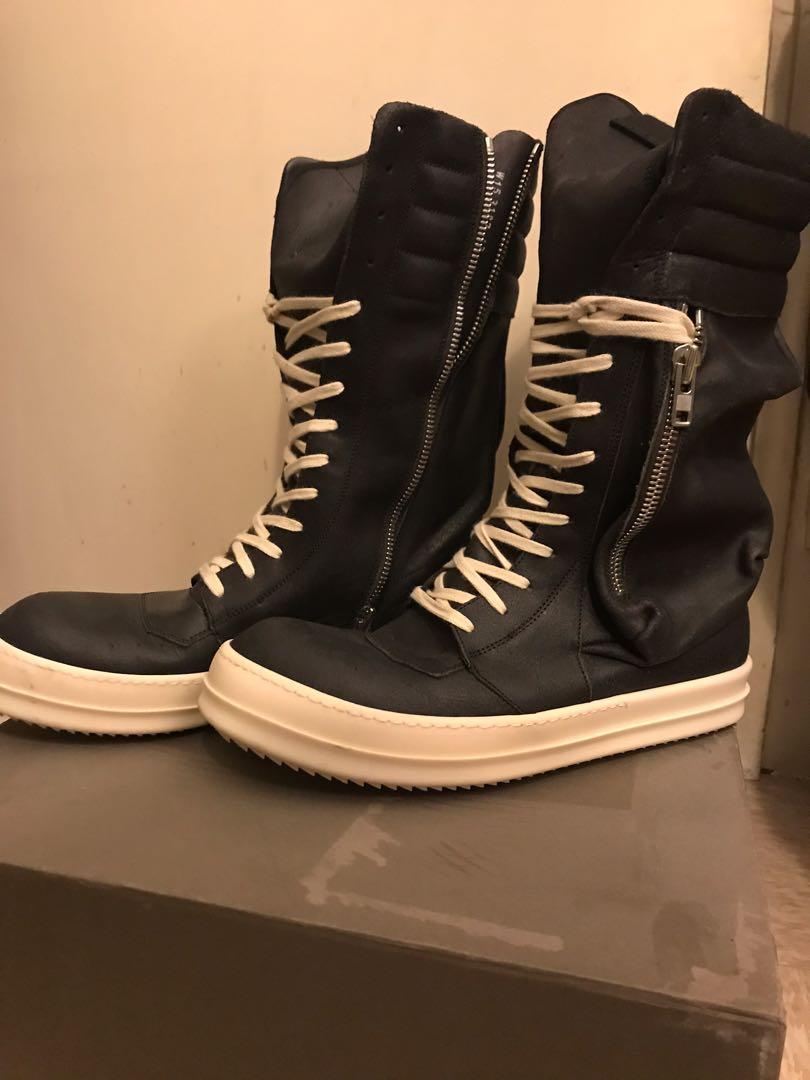 Rick Owens Cargo Basket, 男裝, 鞋, 西裝鞋- Carousell