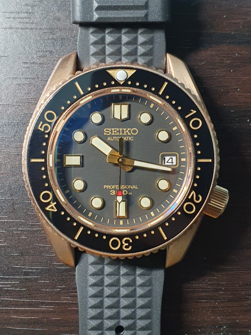 Seiko MM300 Bronze Homage Mod Pre Order Luxury Watches on