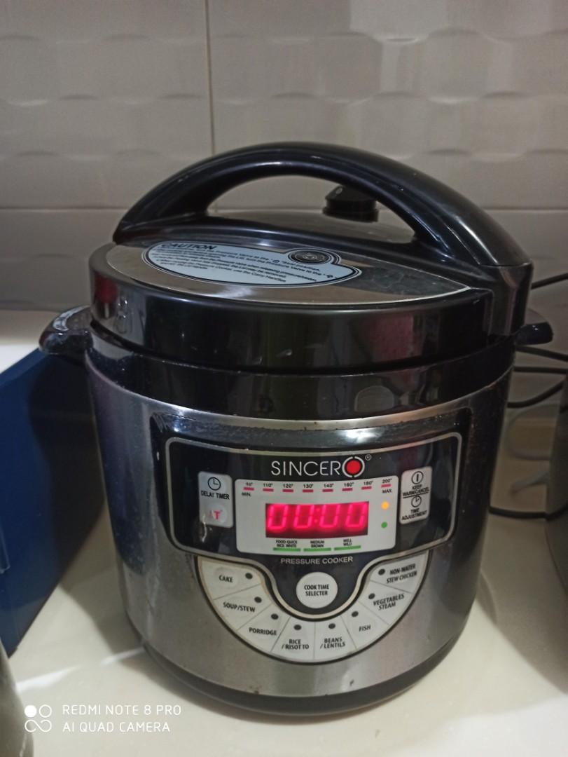 Cara guna hotsell sincero pressure cooker