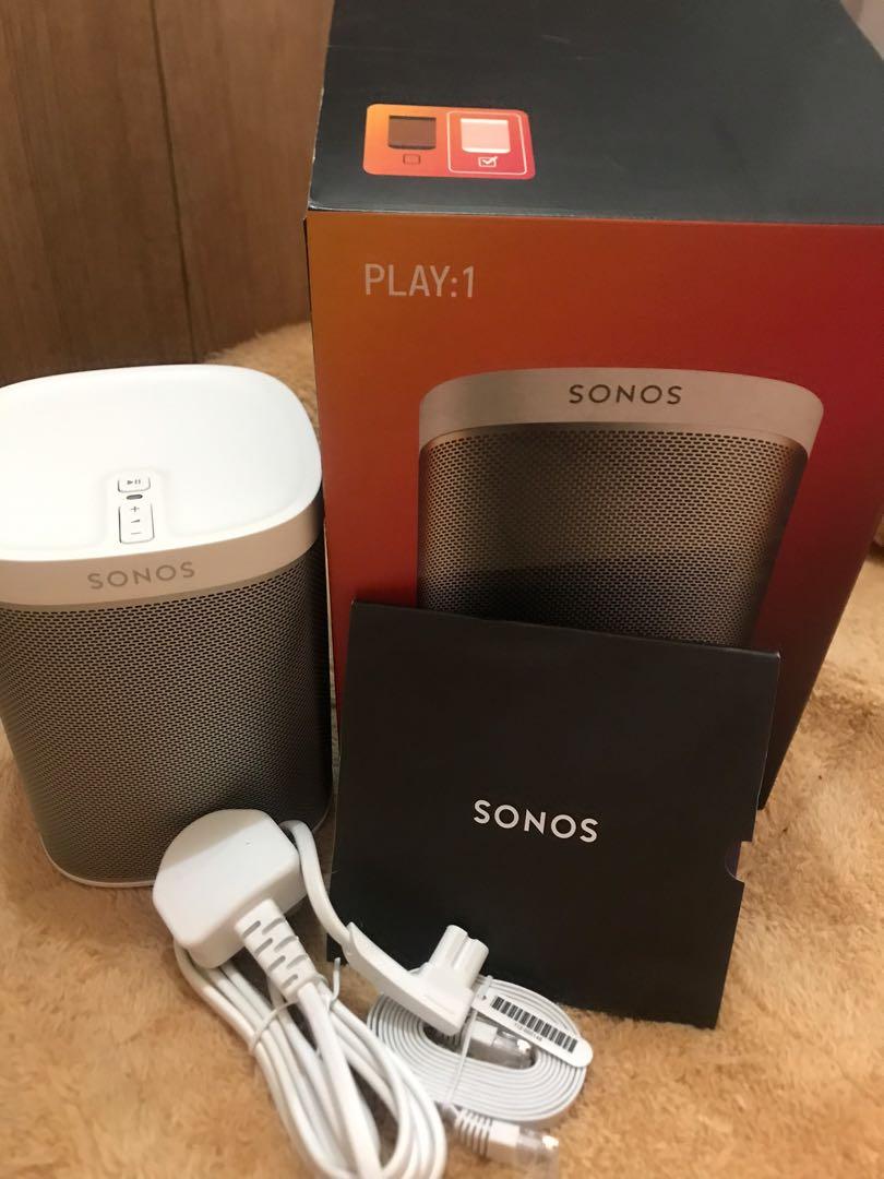 Sonos Play:1 Wireless Hi-Fi System, TV Home Appliances, TV & Entertainment, Entertainment Systems & Smart Home Devices on Carousell
