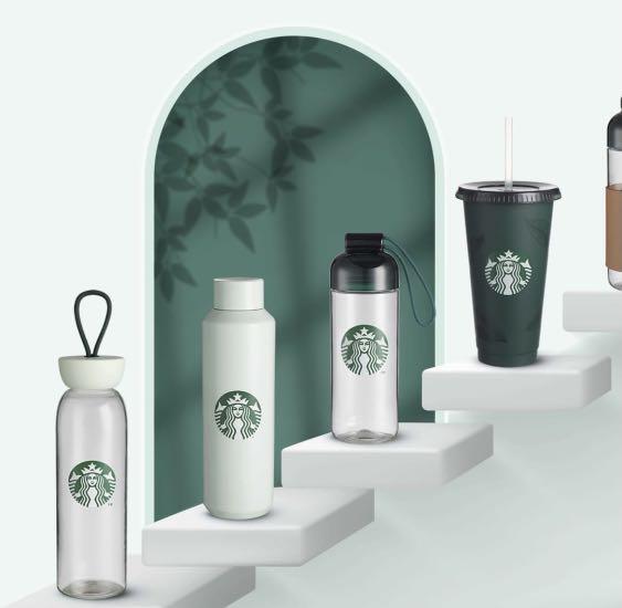 Starbucks® Classic Series Thermos - Matt Green - Black Color 355 ml