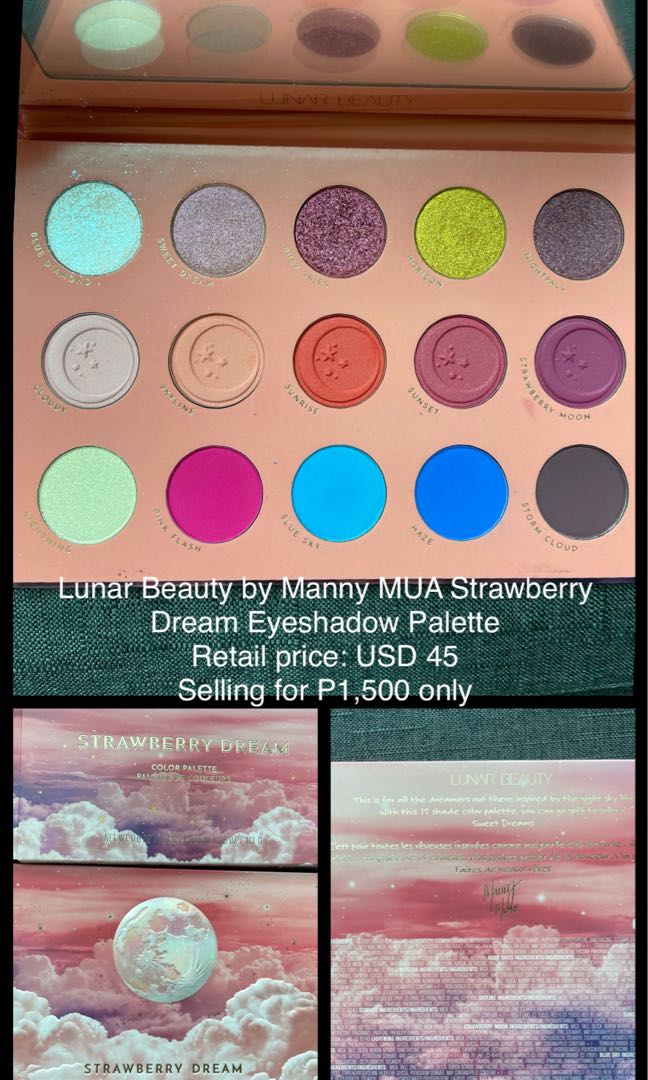 Strawberry Dream By Lunar Beauty Beauty Personal Care Face Makeup On Carousell
