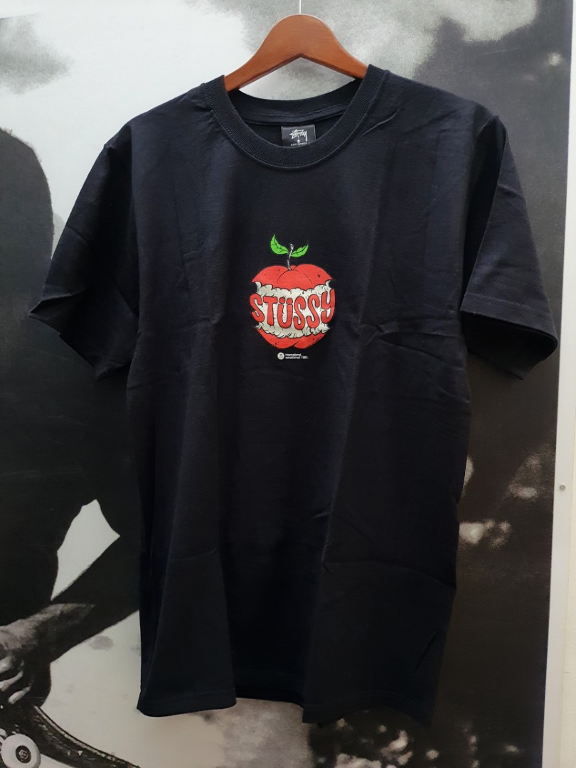 Stussy Apple Tee, Men's Fashion, Tops 