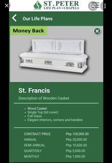 Super discounted Fully Paid St Peter Life Plan!!!