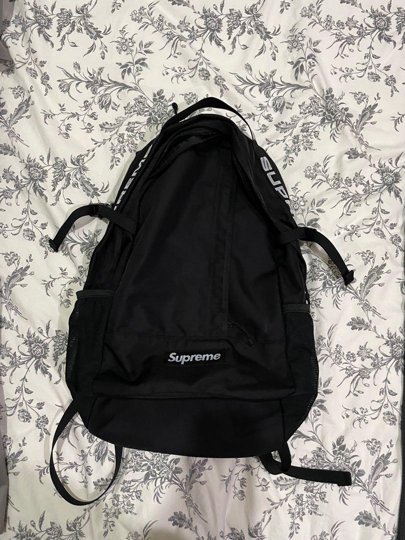 Supreme backpack ss18 Men s Fashion Bags Backpacks on Carousell