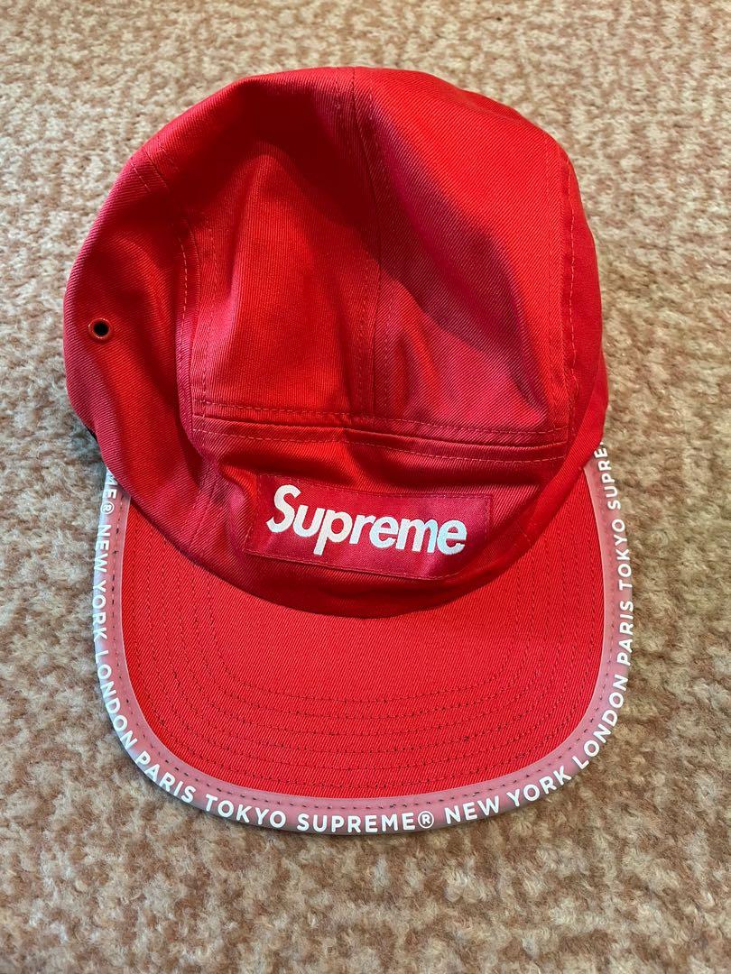 Supreme Worldwide Visor Tape Camp Cap